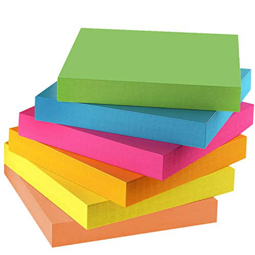 Sticky Notes 3x3 12 Pads 1200 Sheets Total Bright Colorful Self Sticky Strong US